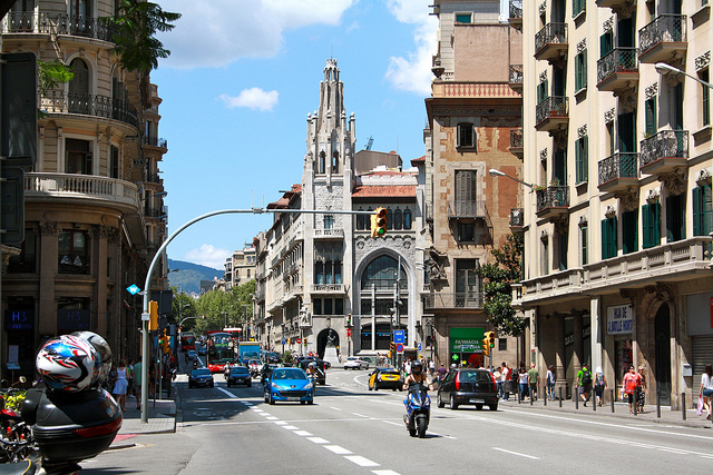 Straat Barcelona